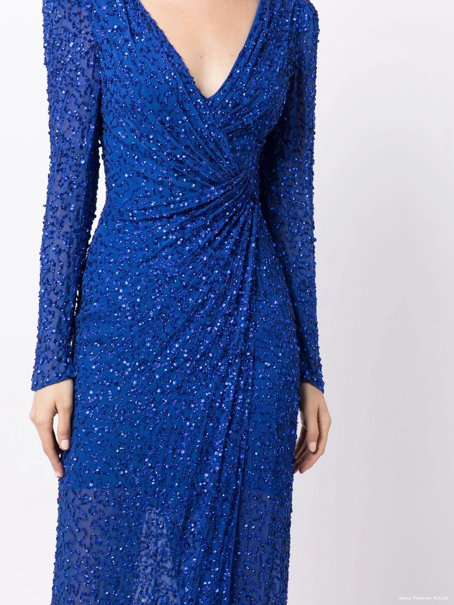 Affordable Packham gown Women sequin gathered Bobbie Jenny 0408